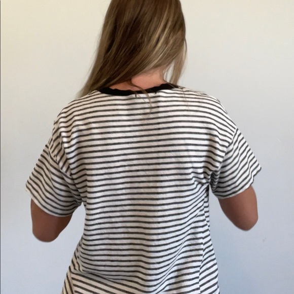 BASIC STRIPED ROOLEE TEE SIZE M - Picture 3 of 7